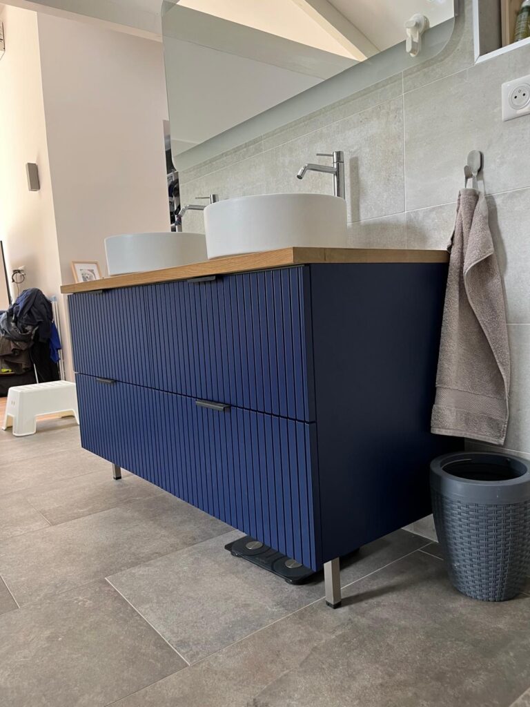 Meuble de salle de bain sur mesure