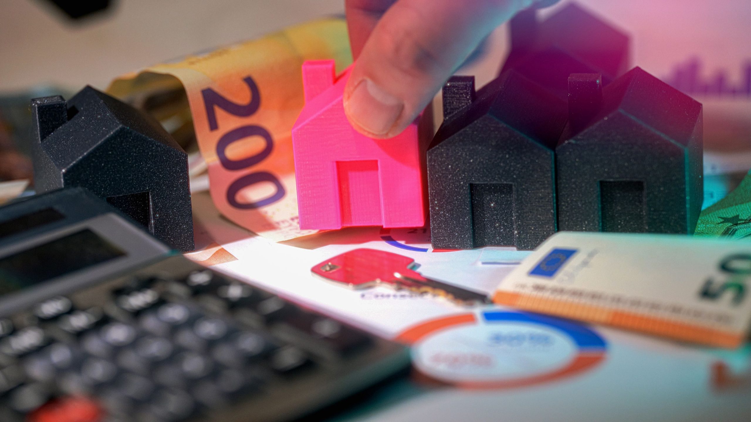 Petites maisons billets euros calculatrice investissement