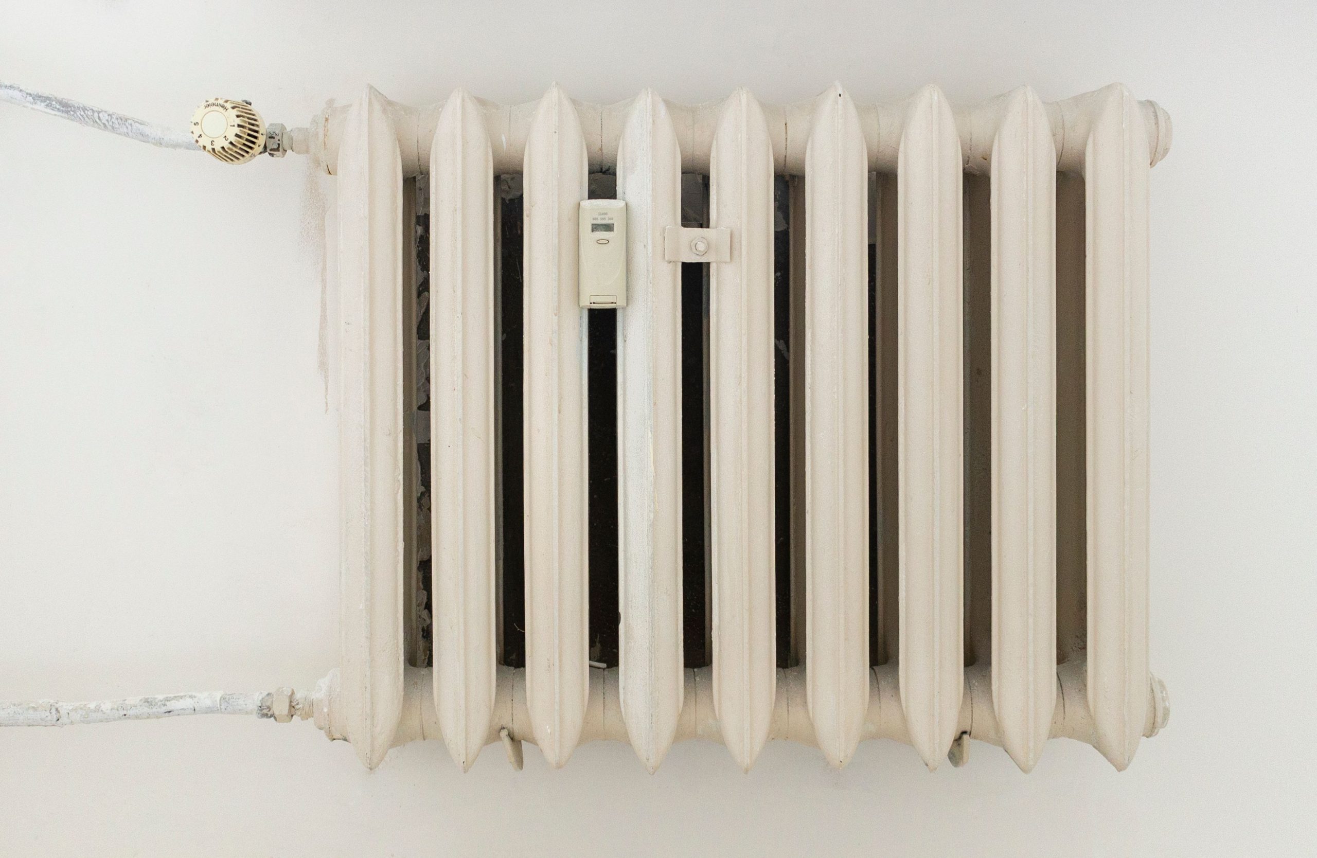 Radiateur blanc moderne design épuré